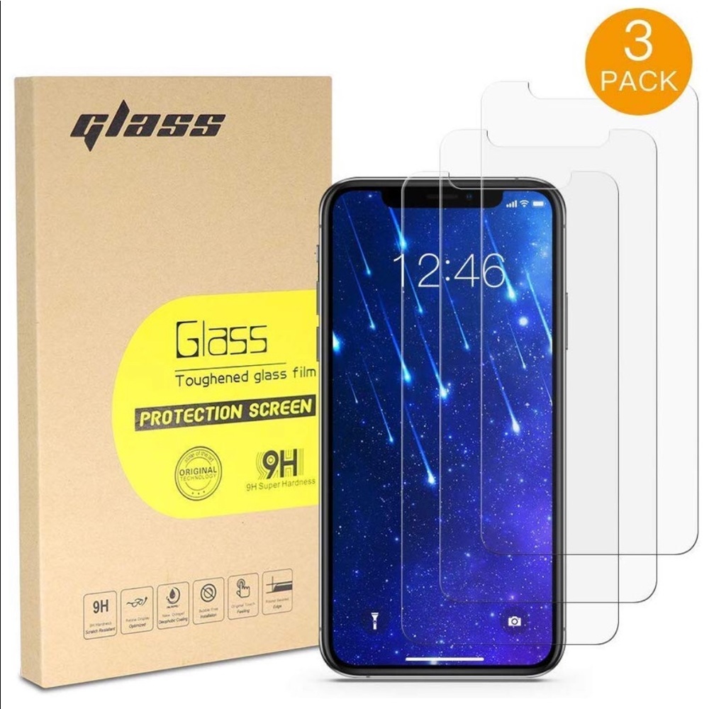 VRURC | iPhone Xs Max Tempered Glass Film